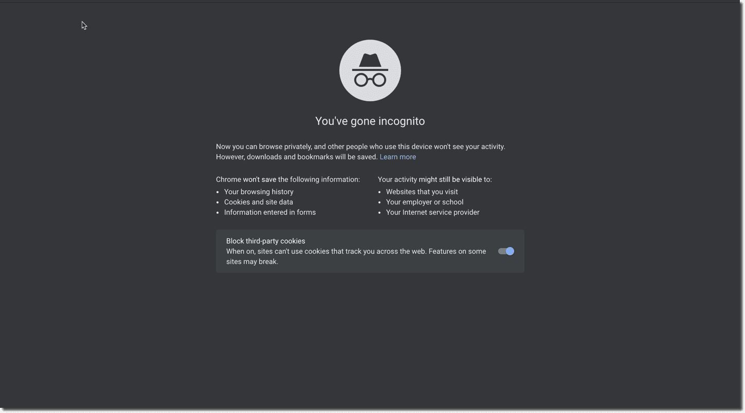 Chrome safe mode