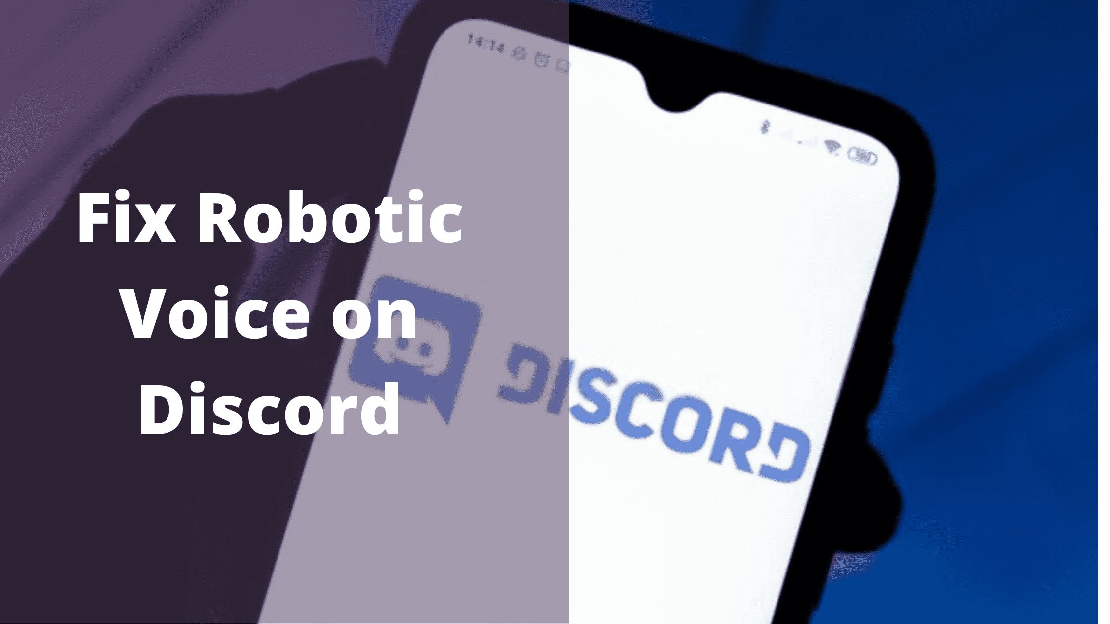 Fix Robotic Voice Discord